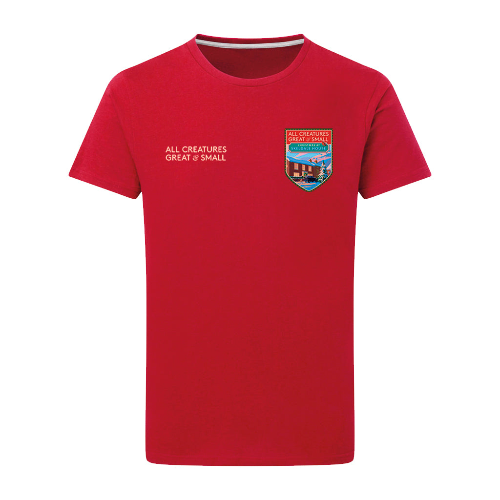 All Creatures Great and Small Christmas at Skeldale House Crest T-Shirt