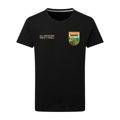 All Creatures Great and Small River Crossing to Darrowby Crest T-Shirt
