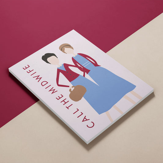 Call The Midwife A5 Notepad - Official Sustainable Stationery Gift