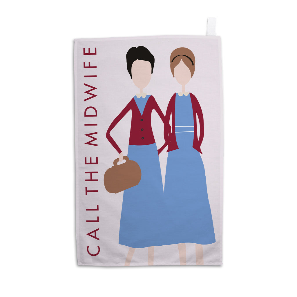 Call The Midwife "Modern Midwives" 100% Cotton Tea Towel – 70cm x 50cm