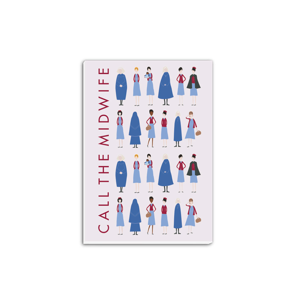 Official Call The Midwife Character A5 Notepad – Sustainable Stationery (60 Sheets)