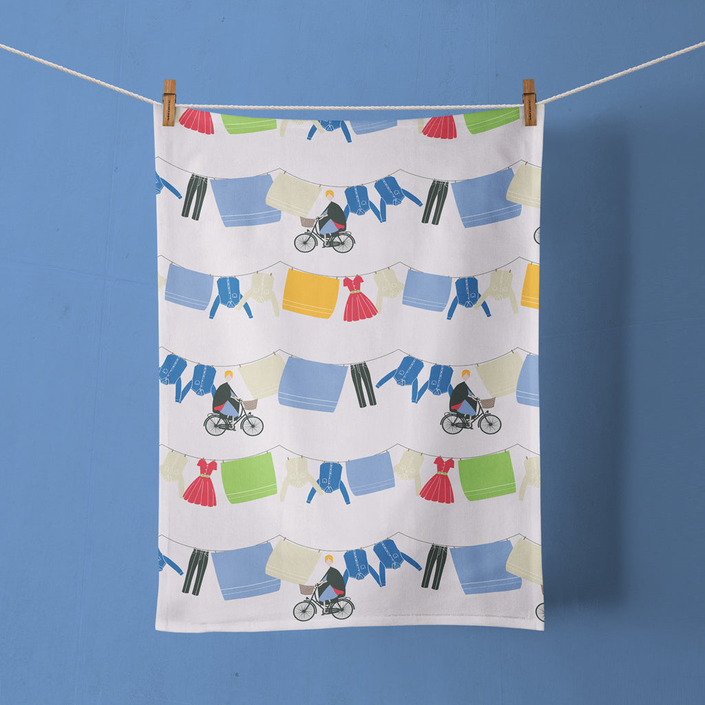 Call The Midwife "Washing Day" 100% Cotton Tea Towel – 70cm x 50cm