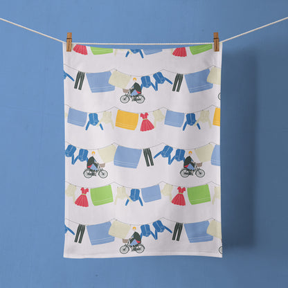 Call The Midwife "Washing Day" 100% Cotton Tea Towel – 70cm x 50cm