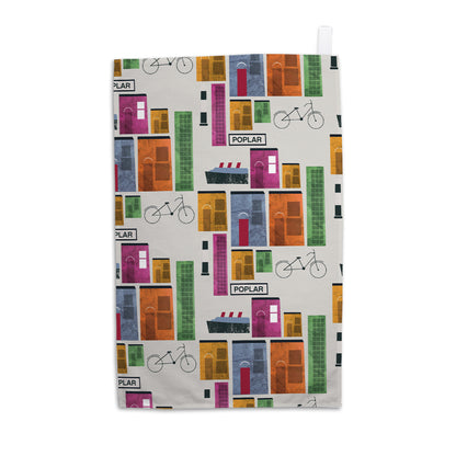 Call The Midwife "Poplar Landmarks" 100% Cotton Tea Towel – 70cm x 50cm