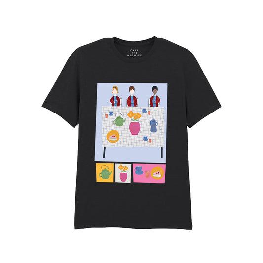 Call The Midwife "Tea at Nonnatus" Cotton T-Shirt