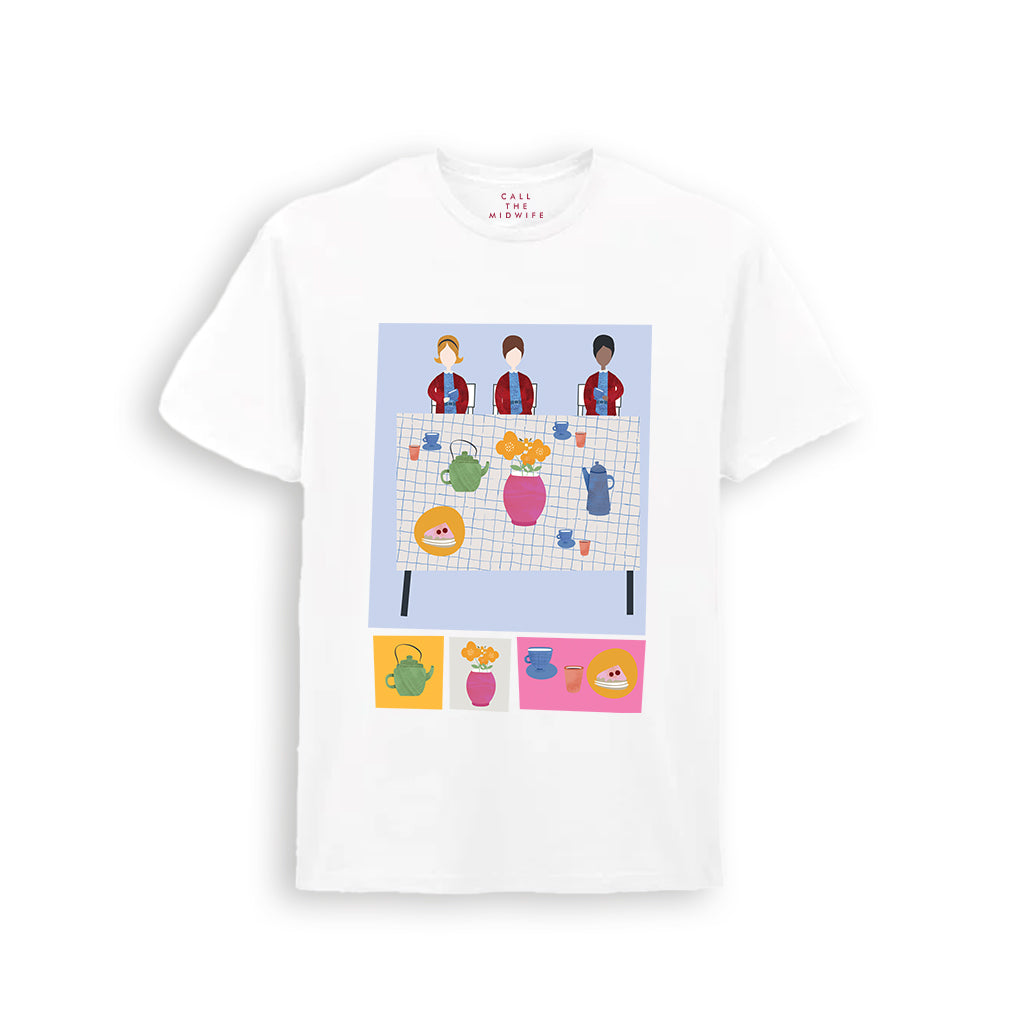 Call The Midwife "Tea at Nonnatus" Cotton T-Shirt