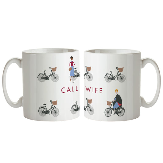 Call The Midwife "Midwives on Bicycles" Ceramic Mug – Dishwasher & Microwave Safe