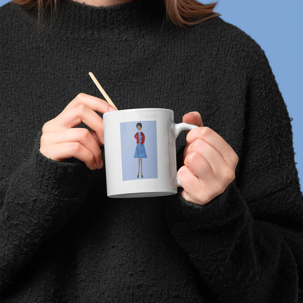 Call The Midwife "Blue Portrait" Ceramic Mug