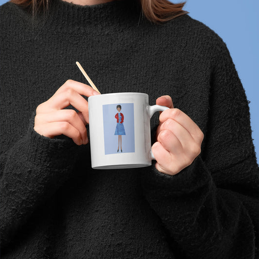 Call The Midwife "Blue Portrait" Ceramic Mug