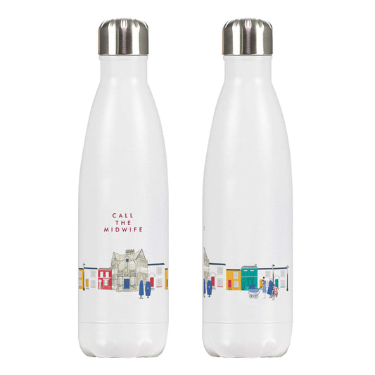 Call The Midwife "Poplar Panorama" 500ml Stainless Steel Water Bottle