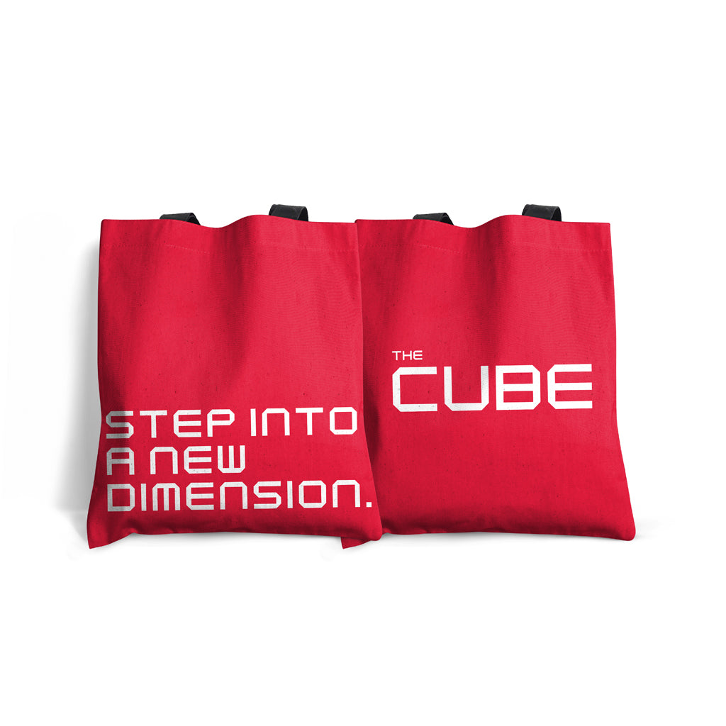 The Cube - Step Into a New Dimension Tote Bag