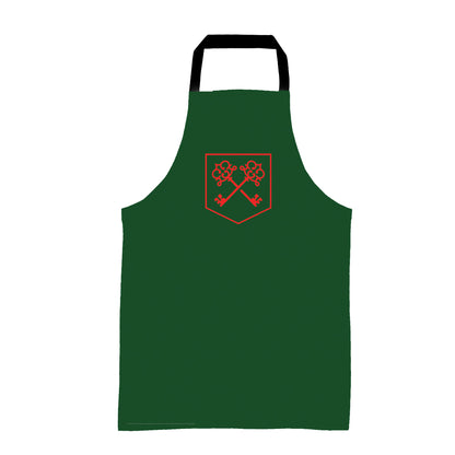 The Inheritance Crest in Green Apron