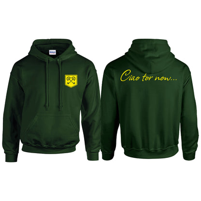 Crest, Ciao for now Hoodie