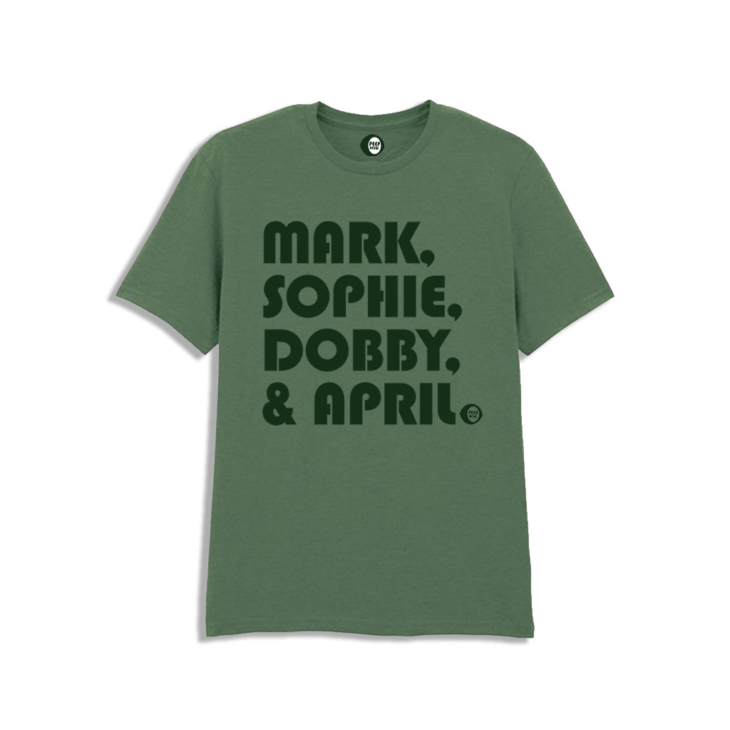 Peep Show - Mark, Sophie, Dobby & April T-Shirt