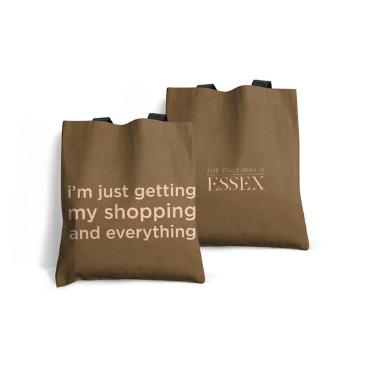 Just Getting My Shopping Edge-to-Edge Tote Bag