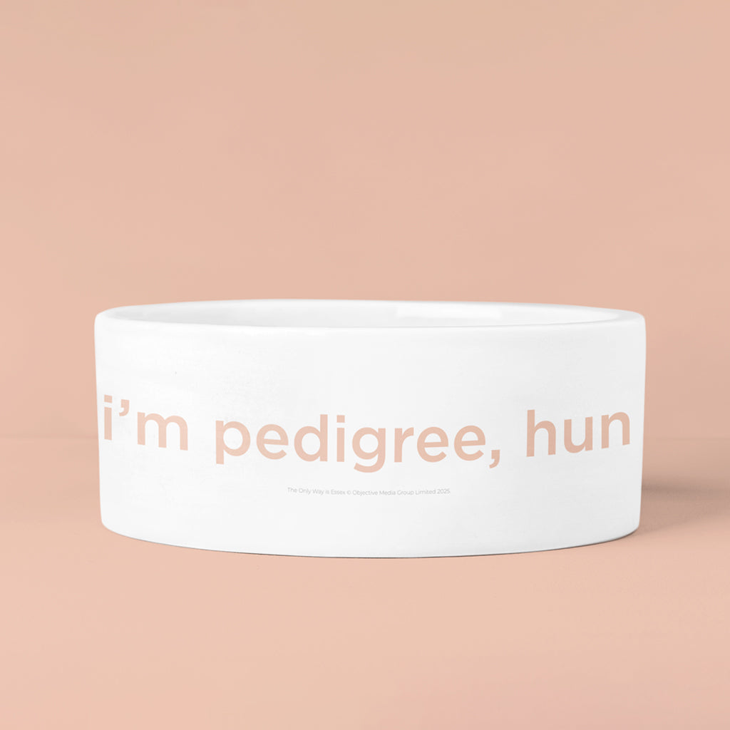 I'm Pedigree, hun Pet Bowl