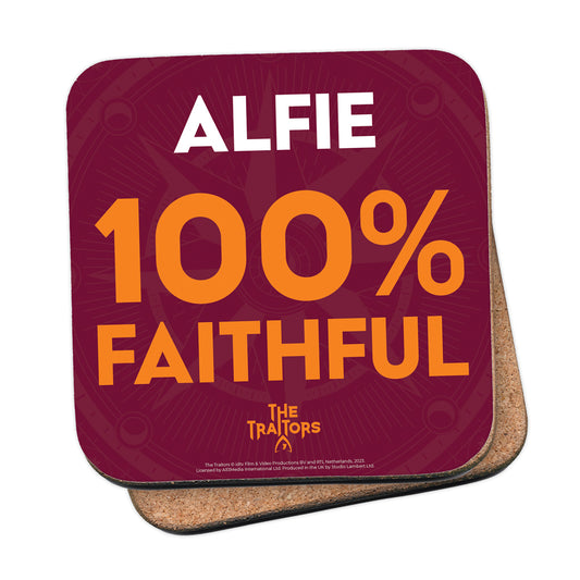 The Traitors - 100% Faithful Coaster