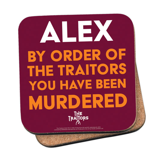 The Traitors - You Have Been Murdered Coaster