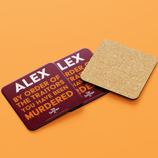 The Traitors - You Have Been Murdered Coaster