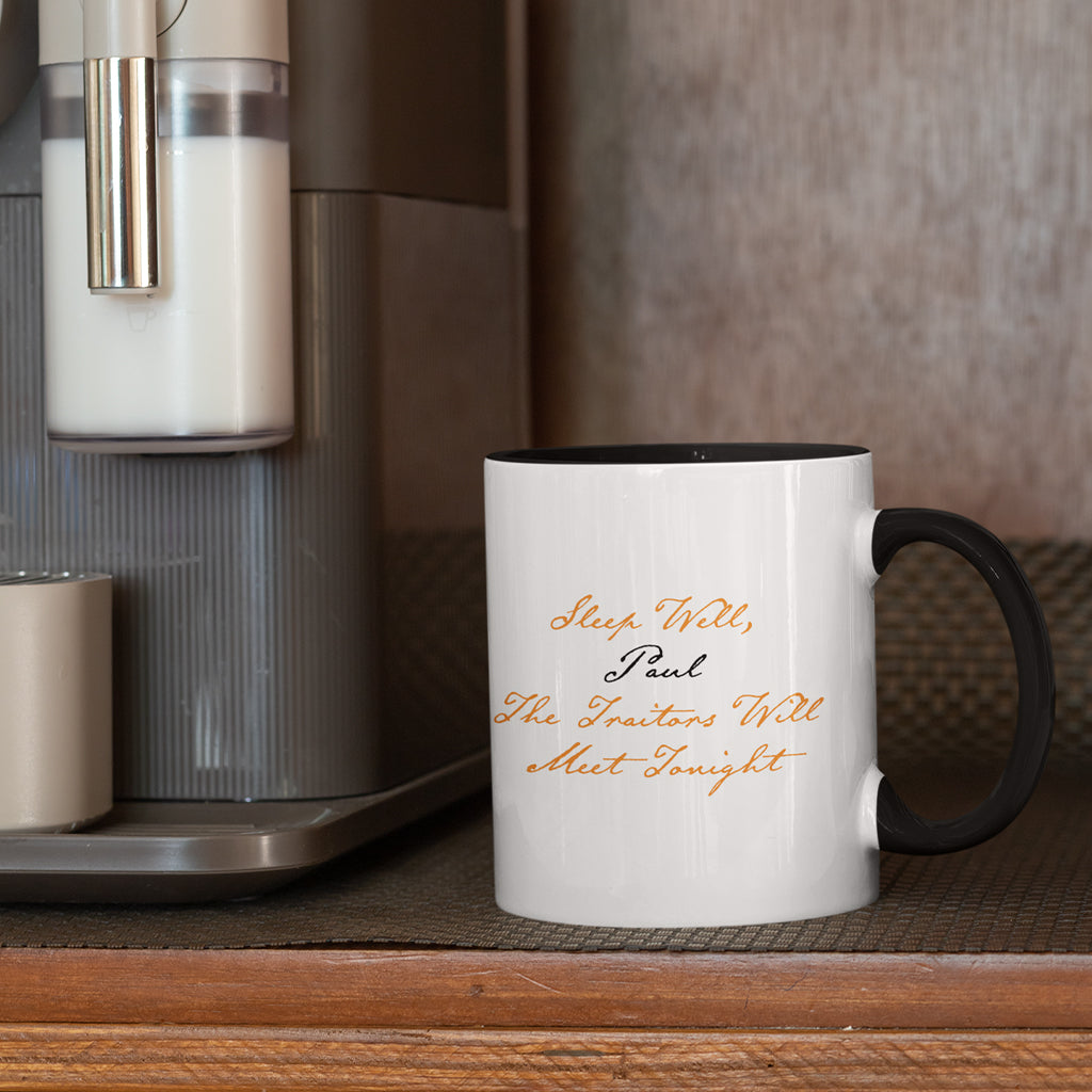 The Traitors - Sleep Well Coloured Mug