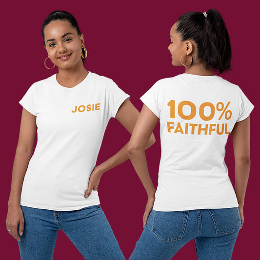 The Traitors - 100% Faithful Personalised Double Sided T-Shirt