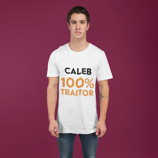 The Traitors - 100% Traitor Personalised T-Shirt