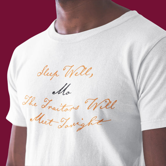 The Traitors - Sleep Well Personalised T-Shirt