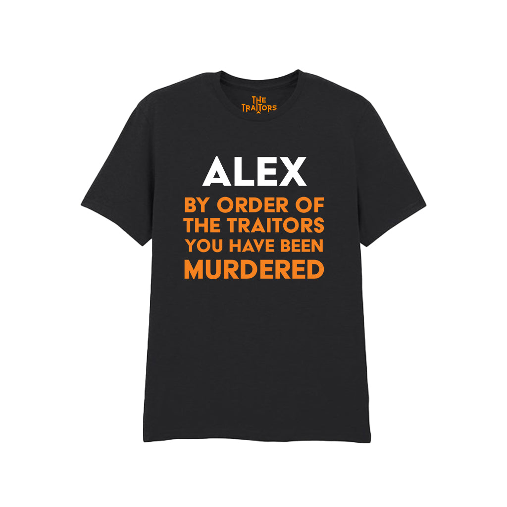 The Traitors - You Have Been Murdered Personalised T-Shirt
