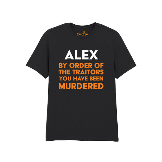 The Traitors - You Have Been Murdered Personalised T-Shirt