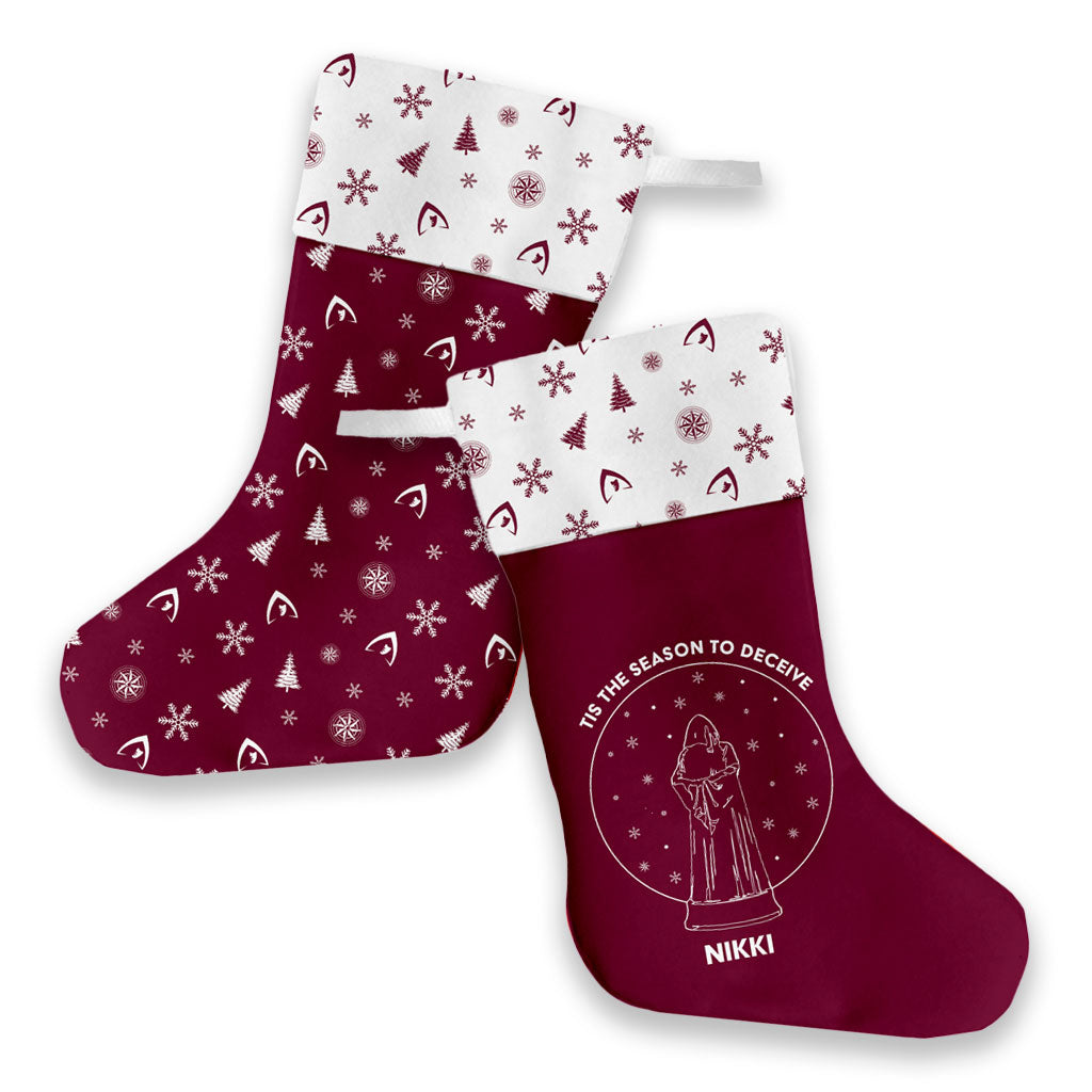 The Traitors- Tis the Season to Deceive Personalised Stocking