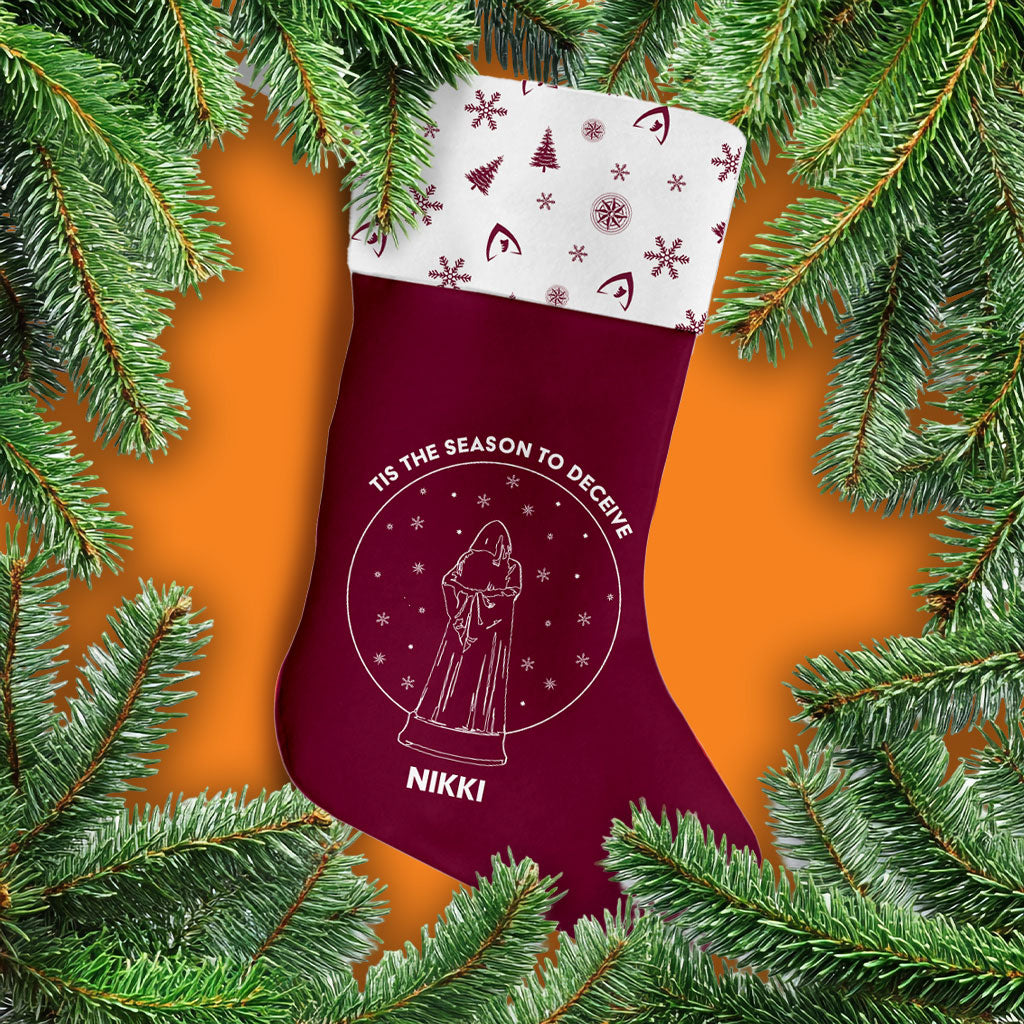 The Traitors- Tis the Season to Deceive Personalised Stocking