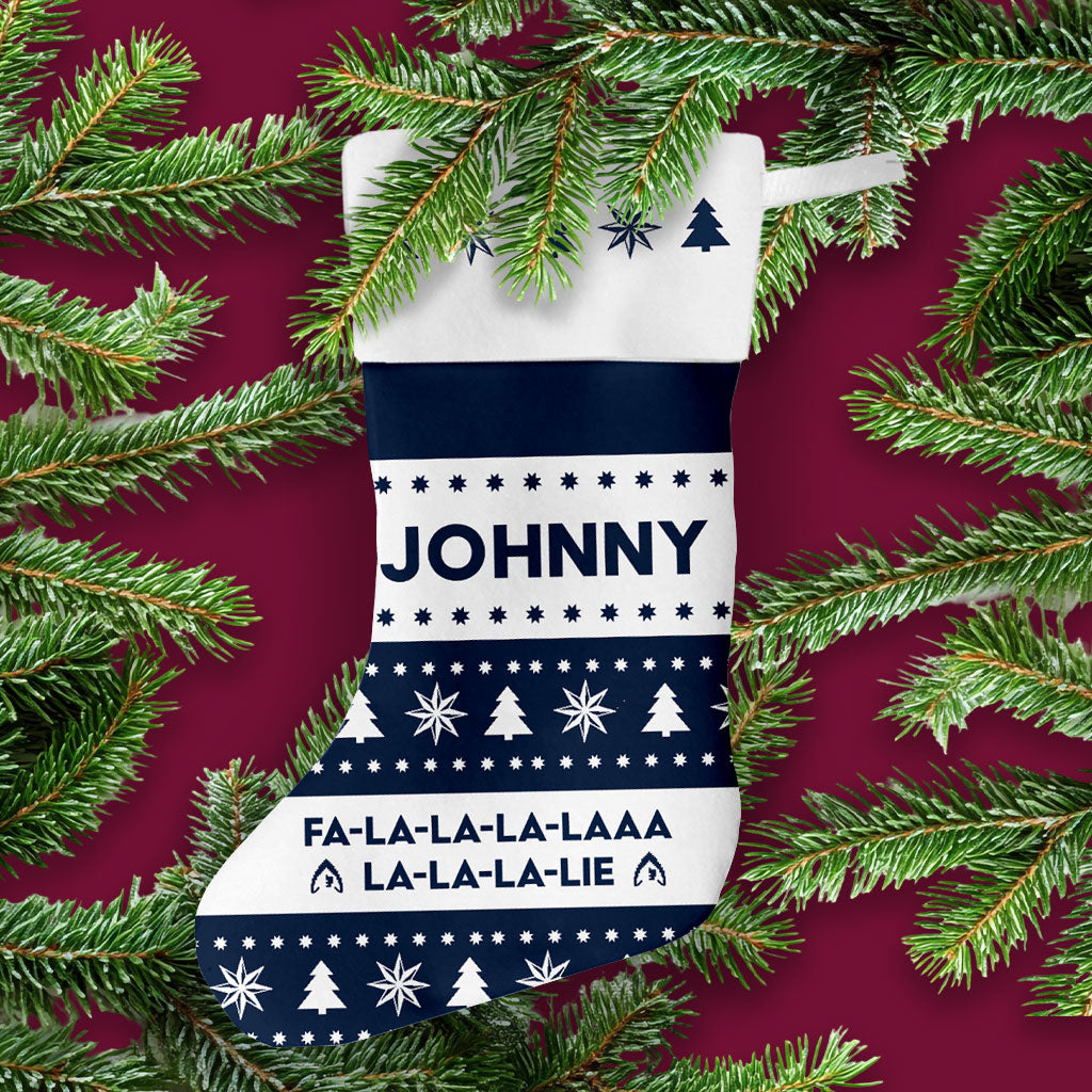 The Traitors - Fa-La-la-la-lie Personalised Stocking