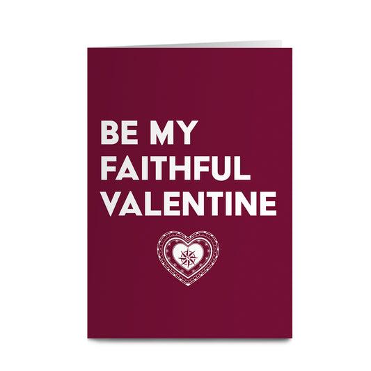The Traitors - Be my Faithful Valentine Greeting Card