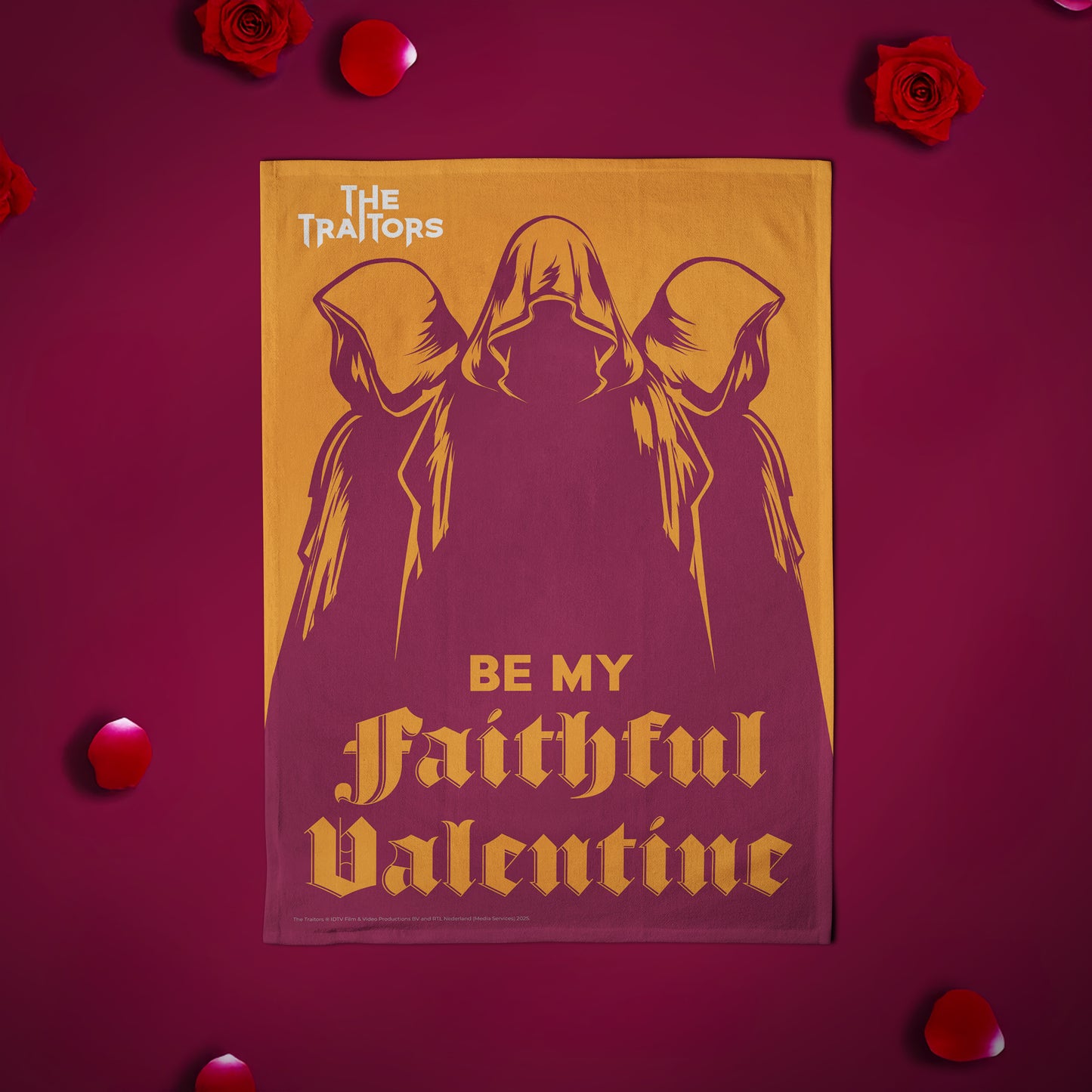 The Traitors - Be My Faithful Valentine Tea Towel