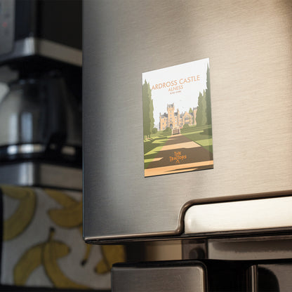 The Traitors Ardross Castle Fridge Magnet | Dave Thompson Art | Glossy 2x3"