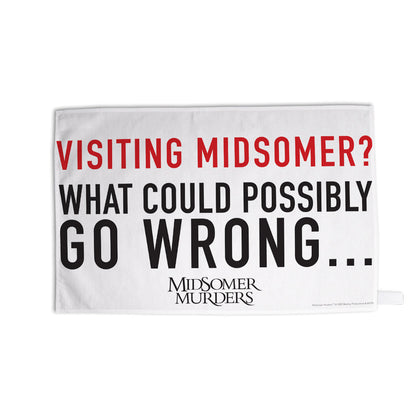 Visiting Midsomer Tea Towel