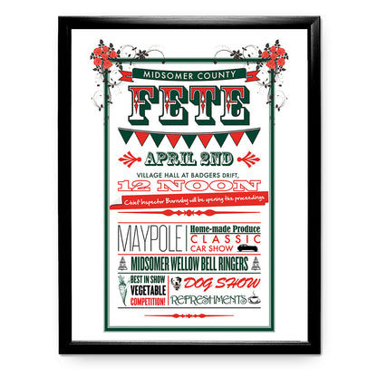 County Fete Art Print